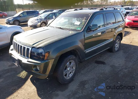 2007 Jeep Grand Cherokee Overland z USA, uszkodzony, nr VIN 1J8HR68227C556331